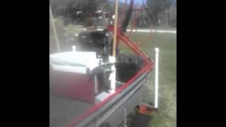 Mini airboat build finnished