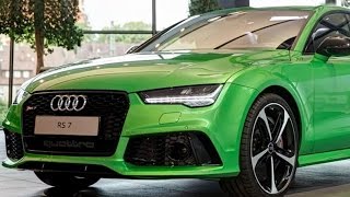 Audi RS7 Gets Apple Green Metallic paint