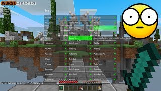 ? TEXTURE PACK CON HACKS en MINECRAFT!! - SKYWARS