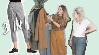 Tiany geeft busy bee Anne-Cathérine met de Uniqlo easy ankle pants drie-in-één looks