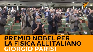Premio #Nobel per la #Fisica all’italiano Giorgio #Parisi, insieme a #Manabe e #Hasselmann