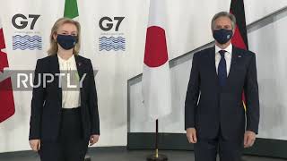 UK: G7 representatives welcomed at Summit of Foreign and Development Ministers