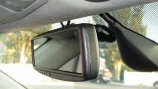 Салонное зеркало с монитором для Renault Duster