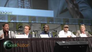 The Expendables II - At Comic Con 2012