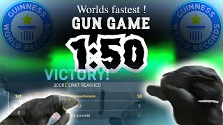 !!World Record!! fastest recorded gungame match in Modern Warfare (1:50)(ps4)
