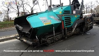 Асфальтоукладчик. VÖGELE Paver. Спецтехника. Дорожная техника