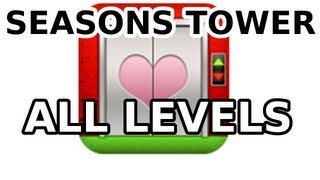 100 Floors - ALL LEVELS - Valentine's Special - Seasons Tower- Walkthrough