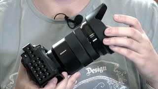 SELP18105G Sony E PZ 18-105mm f/4 G OSS Lens для a6300 из Японии распаковка и первые впечатления!