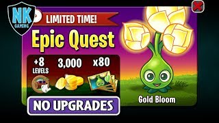 PvZ 2 - Epic Quest - Gold Bloom - Level 1 Plants