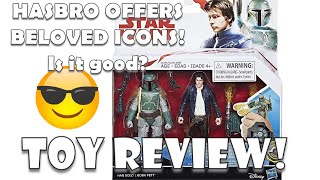 HAN SOLO and BOBA FETT FORCE LINK 1.0 set!  TOY REVIEW! Plus: A sinister and weird poll...?