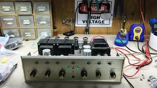 HH Scott 299D Tube Amplifier Restoration - BG040