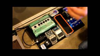 pedalboard setup for worship and guitars