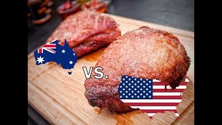 Beef Battle !!! American Black Angus vs. Australian Wagyu