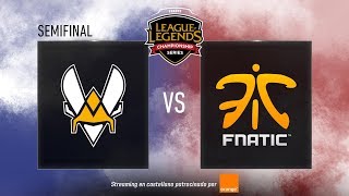 VITALITY VS FNATIC - MAPA 1 - LCS EU PLAYOFFS - SEMIFINAL - #LCSEULVPSEMIS2