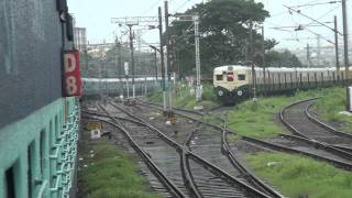 Brindavan exp Xing EMU & Exp train