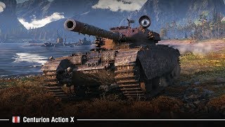 Centurion Action X на Фьордах | 10К урона и медаль Колобанова