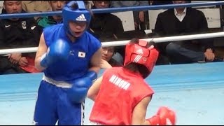 Boxing 箕輪綾子 × 新本亜也 女子ボクシング2013-402