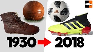 World Cup Evolution!! Soccer Cleats & Ball History