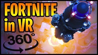 Fortnite INSANE Rocket Launch in 360° VR (360 video) cinematic