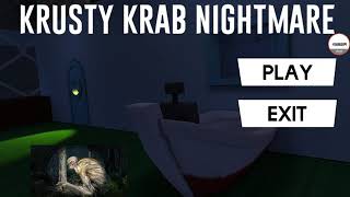 Прохождение игры krusty krab nightmare!