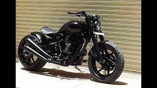 Custom Royal Enfield Old Smuggler Black Beast Modified By Bangalore Based Bulleteer Customs