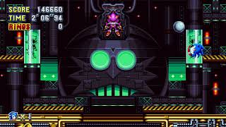 Sonic Mania - Metal Sonic boss fight WITHOUT using Spin Dash/ Drop Dash