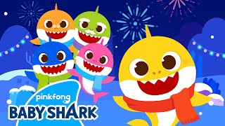 Happy New Year, Baby Shark! | 2021 Shark Family | Baby Shark Monthly 