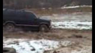 My Tahoe in mud