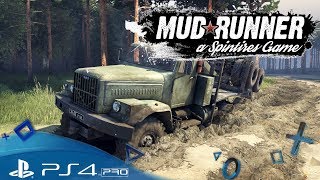 Spintires: MudRunner PS4 ?? - Total Festgefahren - Let´s Play MudRunner Deutsch