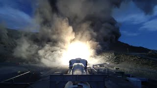 SLS SRB FSB-2 full-scale hot fire test