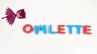 PJ Маски Удивите орфографическую Catboy Owlette Гекко от Disney Junior Fun Stop Motion