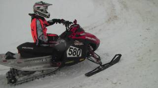 Polaris IQR 600 Mod - Track Riding