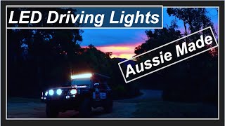 Ultra Vision Lighting LED Driving Lights - Aussie Made.