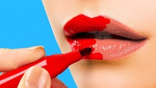 ПРОСТЫЕ И ЭФФЕКТИВНЫЕ ЛАЙФХАКИ КРАСОТЫ ДЛЯ ДЕВОЧЕК
