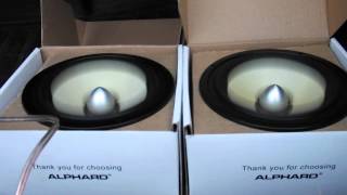 Alphard DW65K2 Bass test
