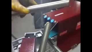 boru kurt ağzı açma makinası aparat takilmasi zimpara degistirilmesi