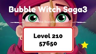 Bubble Witch 3 Level 210 57650 points No Boosters
