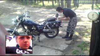 Лифан Циклон ,установка сумок (кофр)