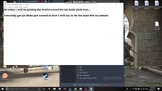 Kohi Click Test 80 clicks per second [World Record?]