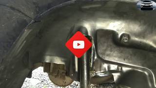 Chery Tiggo 3(Синька) ,установка подкрылков