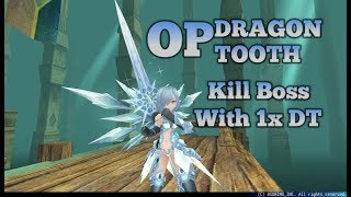 Toram Online - Dragon Tooth - How to Dealt Damage 1M+
