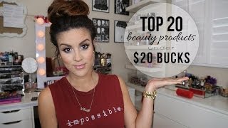 Top 20 Beauty Products Under $20 Bucks