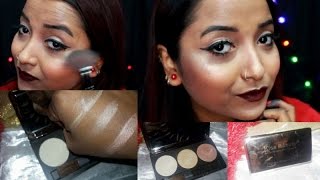Cheapest Highlighter in India for All Skin Tone| Kiss Beauty Highlighter Pallete | Affordable Makeup