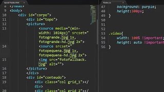 Teste Curso Design Responsivo - Imagens e Vídeos Responsivos Prática (videoaula09)