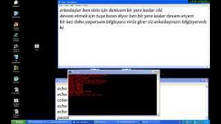 virüs nasıl yapılır