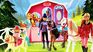 Stable Playset / Zestaw Koń i Stajnia - Barbie - Y7554 - Recenzja