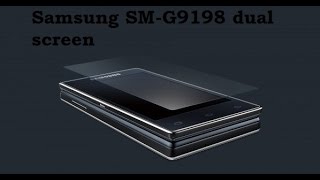 Samsung SM-G9198 НОВЫЙ СМАРТФОН РАСКЛАДУШКА от Samsung с двумя дисплеями.