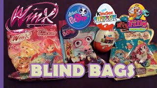 Распаковка Киндер/Филли Русалки/ЛПС/Винкс - Opening Kinder/Filly Mermaids/LPS/Winx BLIND BAGS