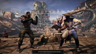 Mortal Kombat XL PS4 Pro 1080p Jax Torre condiciones climatológicas adversas