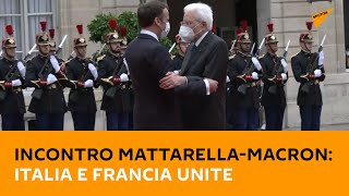 Incontro #Mattarella-#Macron: #Italia e #Francia unite